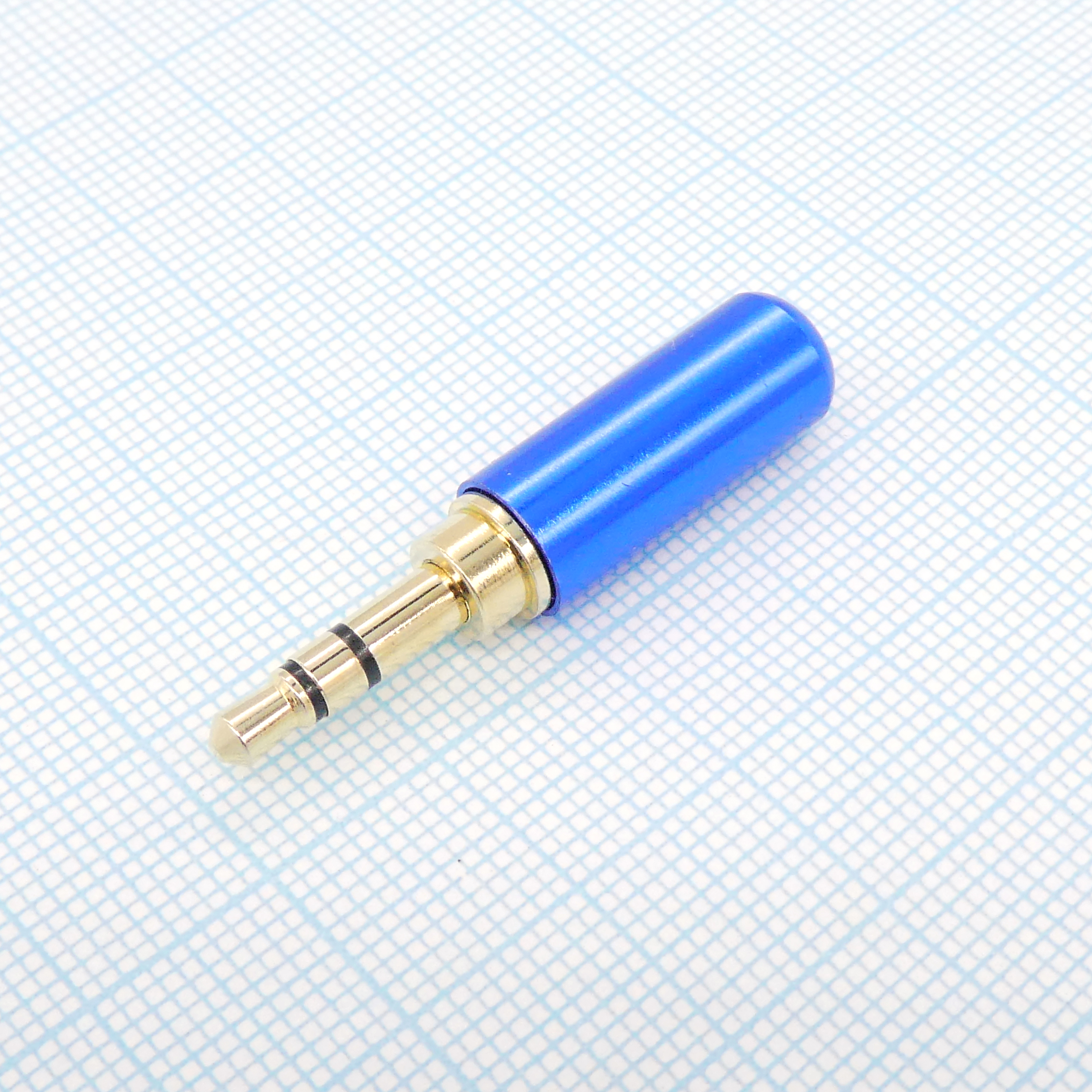 TRS 3.5Blu (mini plug) штекер металл мини - .