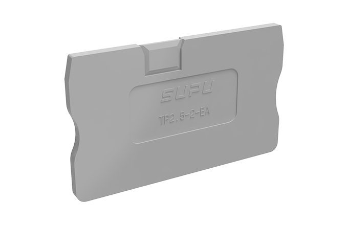 Торцевая крышка TP2.5-2-GY-EA - SUPU