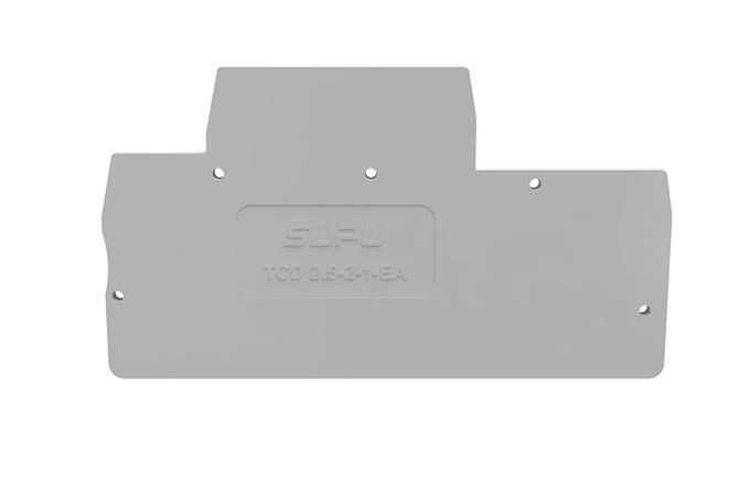 Торцевая крышка TCD2.5-2-1-GY-EA - SUPU