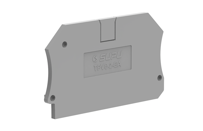 Торцевая крышка TPV6-2-GY-EA - SUPU