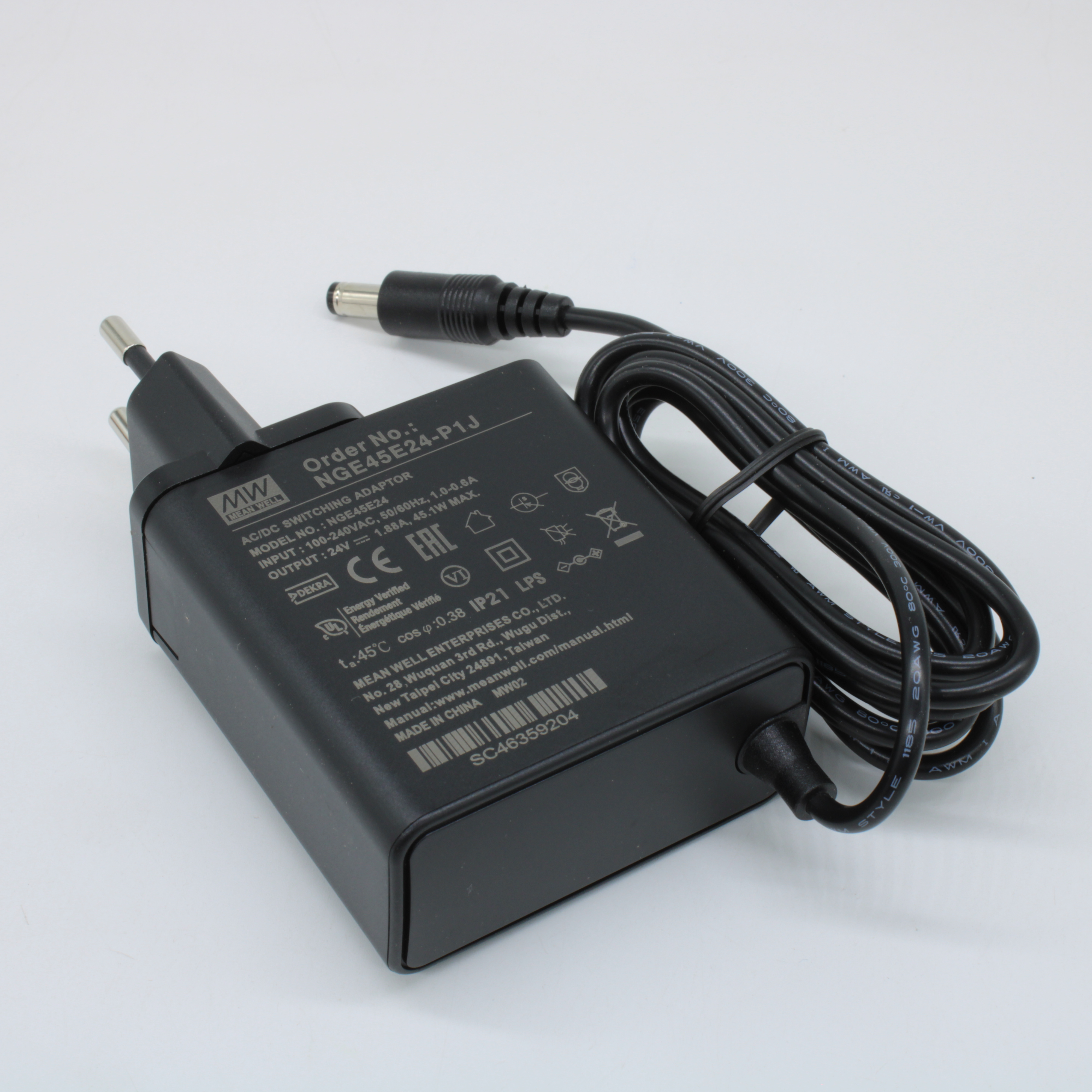 NGE45E24-P1J - Mean Well
