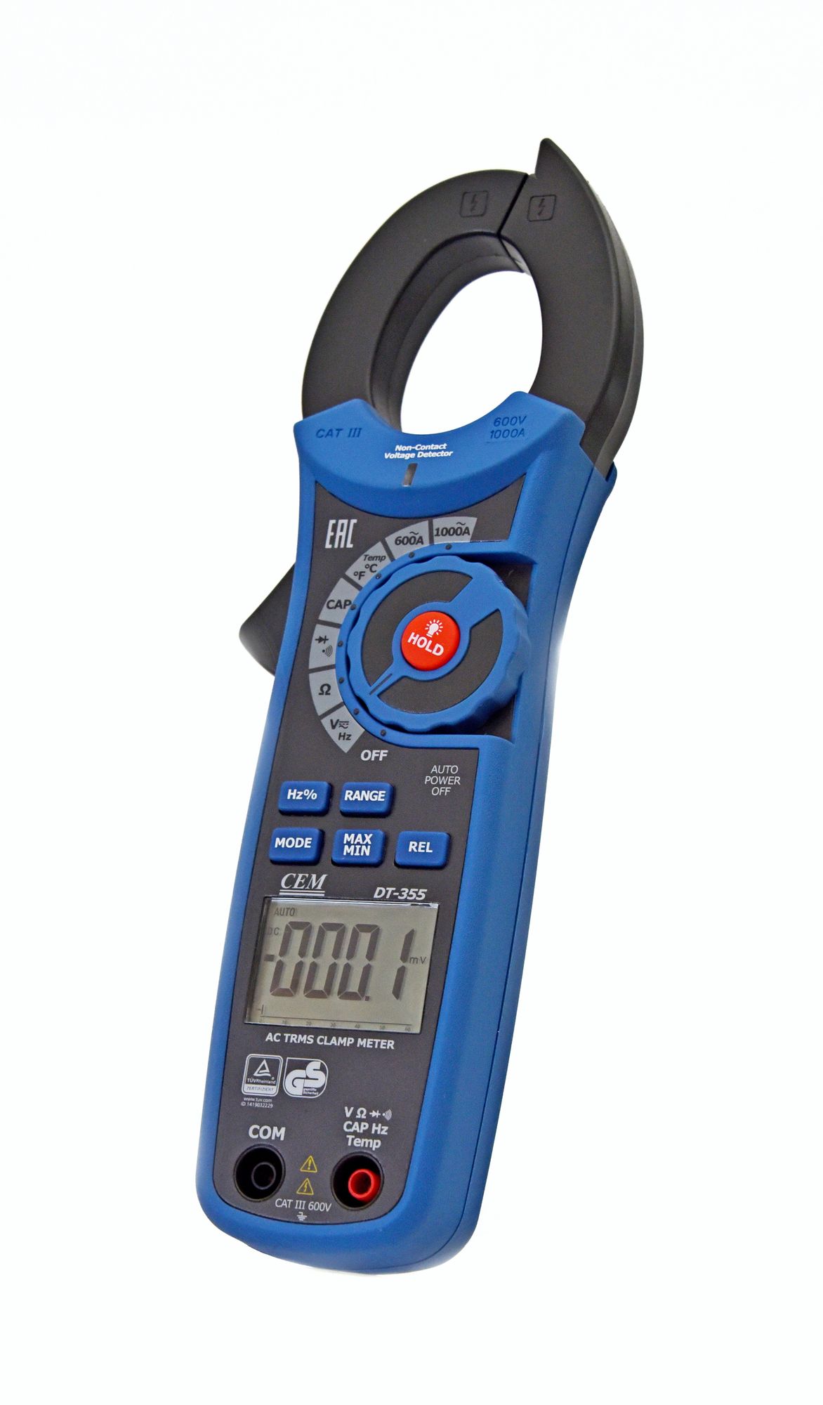DT-355 Клещи электроизмерительные True RMS - CEM