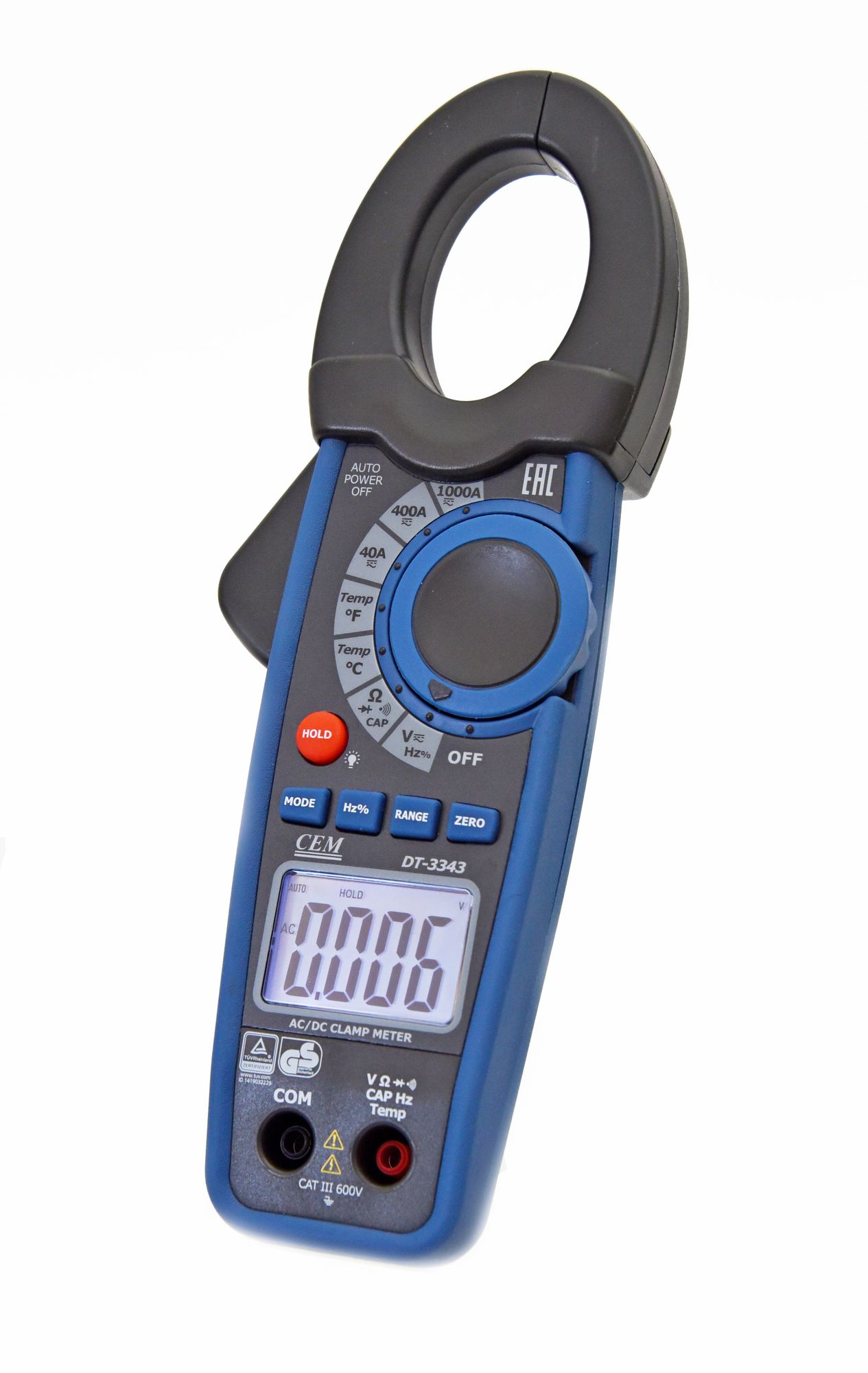 DT-3343  Клещи электроизмерительные - CEM