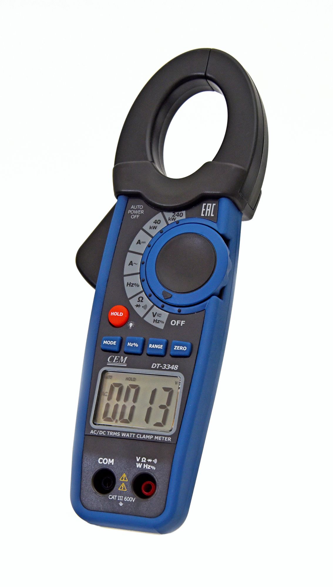 DT-3348  Клещи электроизмерительные, ваттметр - CEM