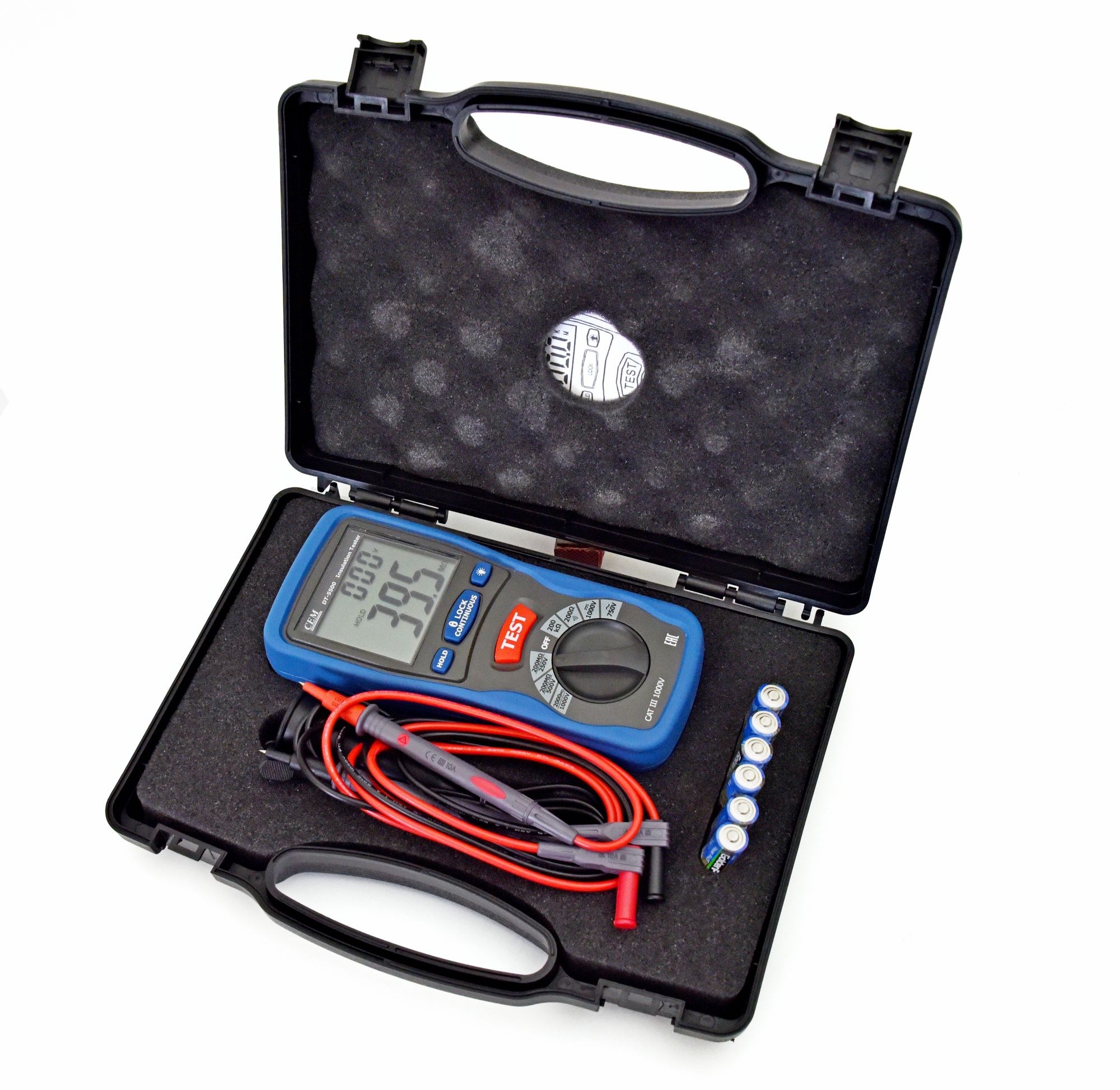 DT-5500 Цифровой тестер изоляции - CEM
