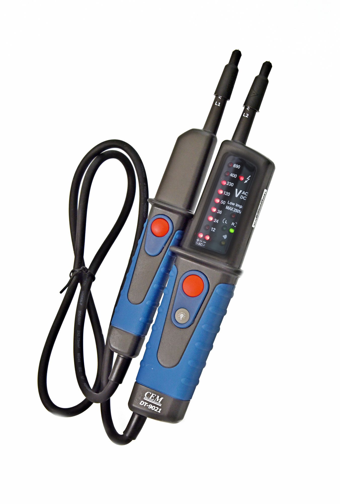 DT-9021 Указатель напряжения и правильности подключения - CEM