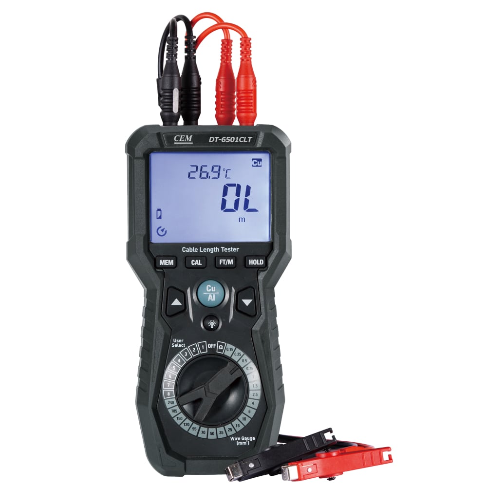 DT-6501CLT Измеритель длины кабеля - CEM