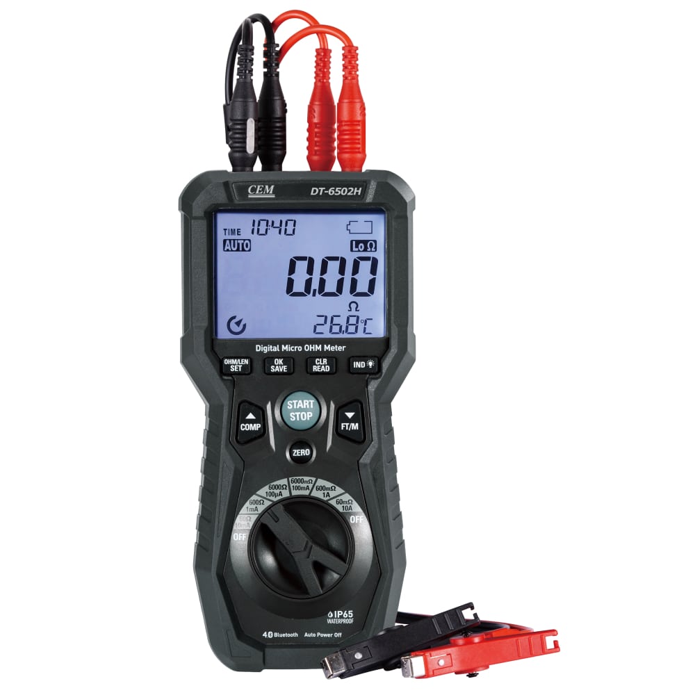DT-6502H Тестер сопротивления, измеритель длины кабеля - CEM