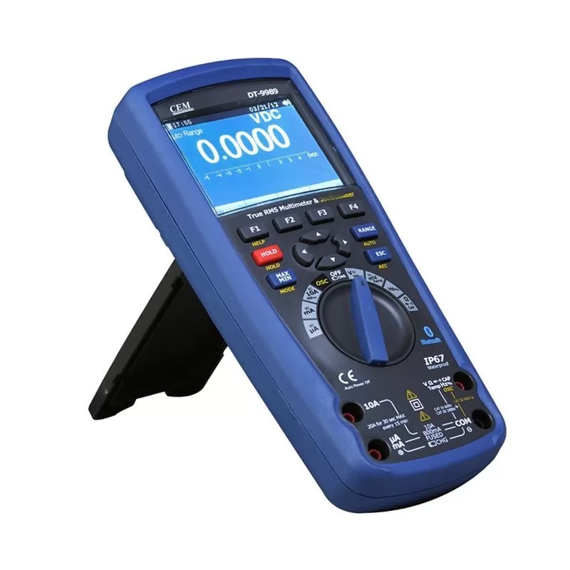DT-9989 Мультиметр-осциллограф, профессиональной цветной цифровой - CEM