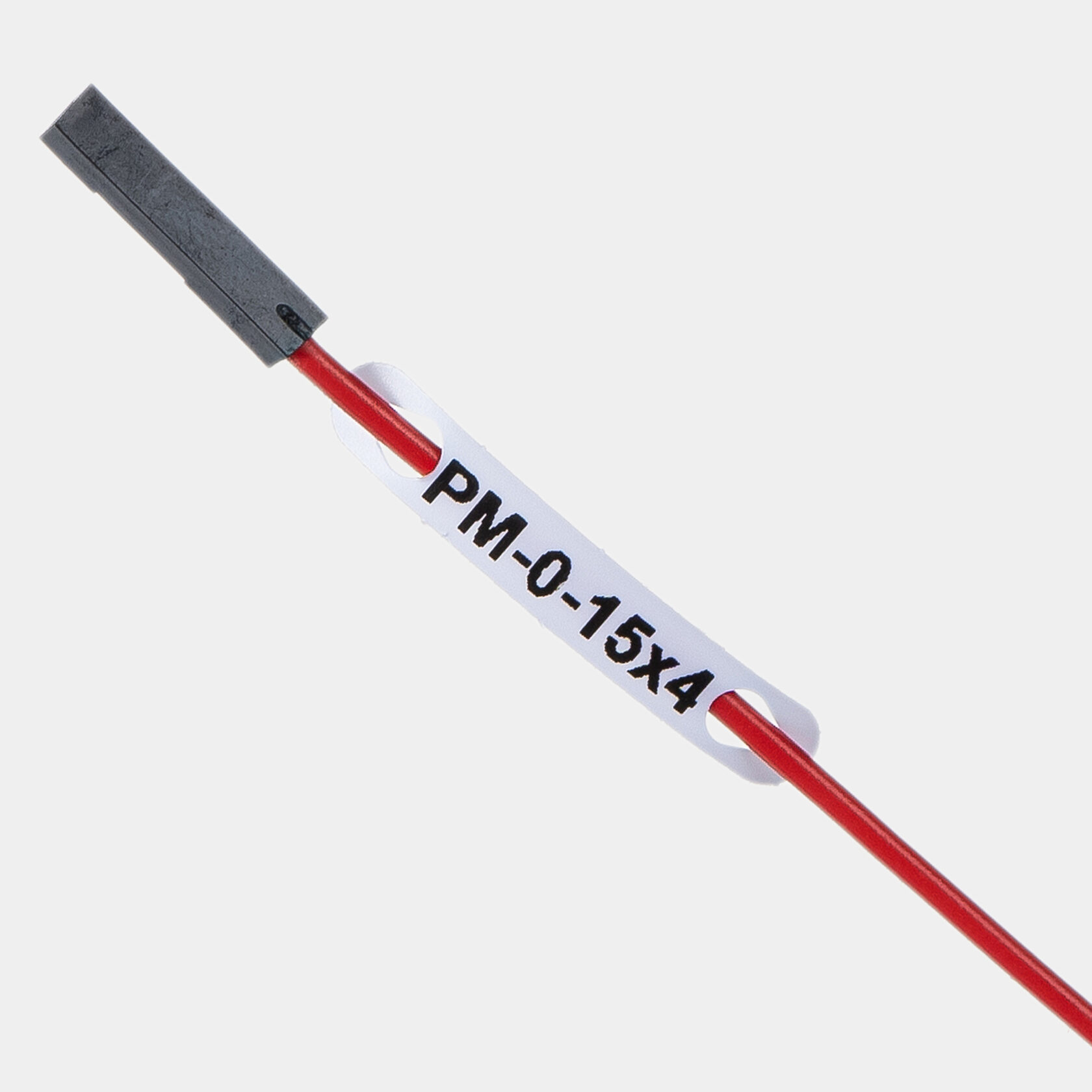 Маркер продеваемый PM-0-15x4 W - Элегир Маркинг