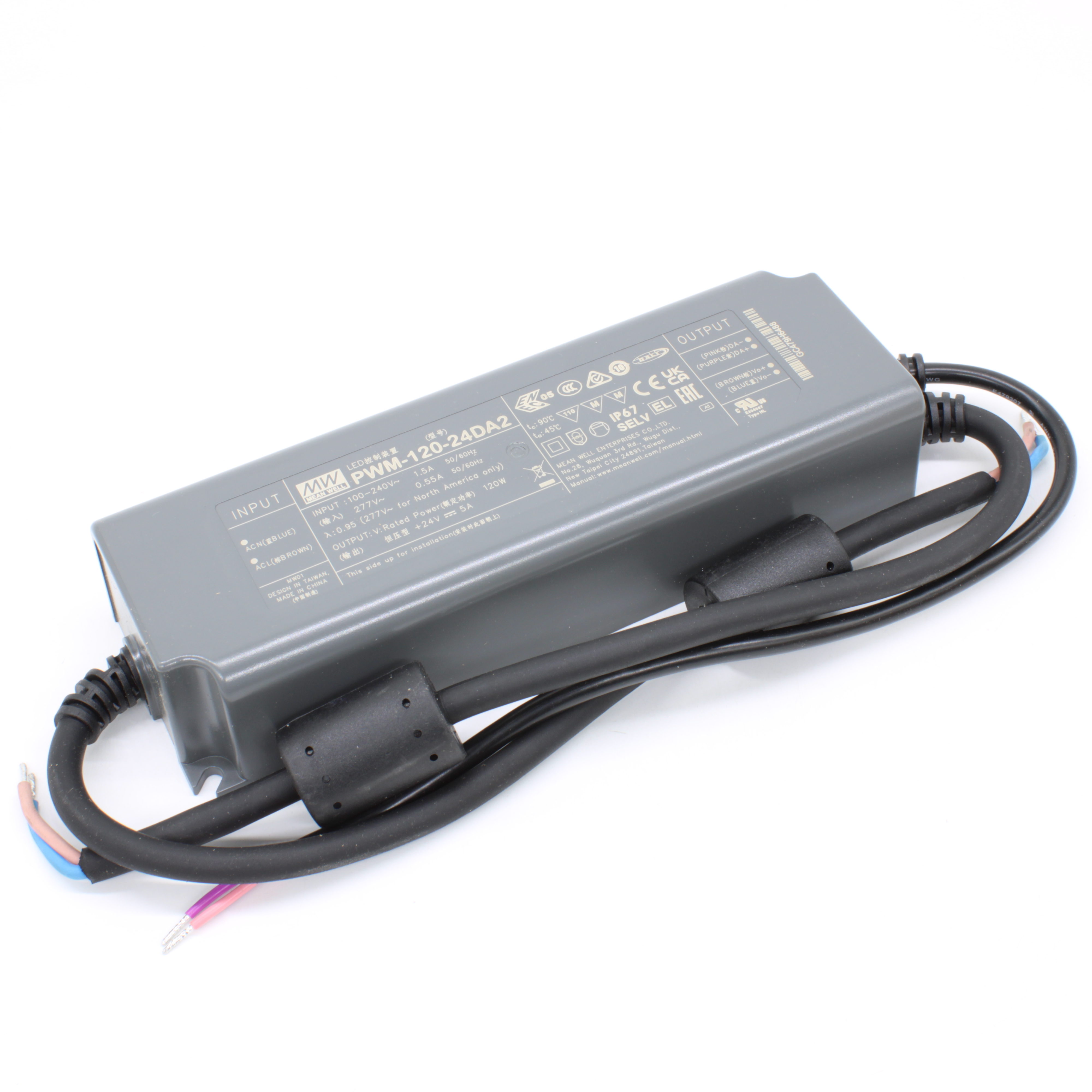 PWM-120-24DA2 - Mean Well