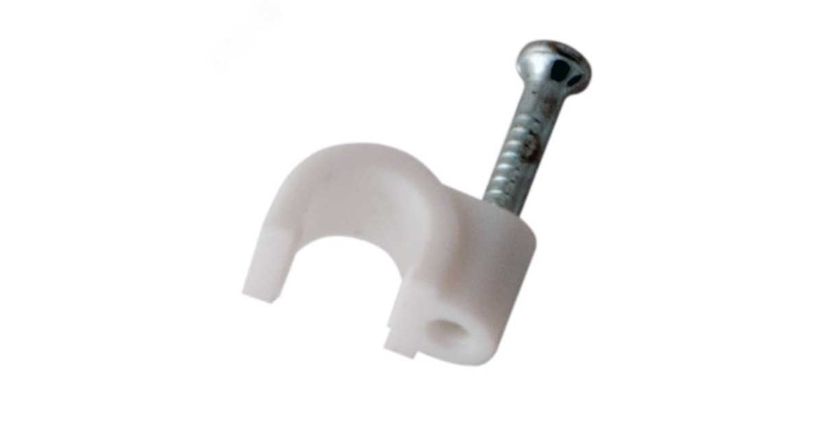 Купить Крепеж кабеля круглый 3мм бел. (уп.50шт) 07-4003 Rexant оптом в Москве