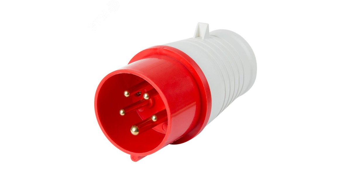 Купить Вилка 015 переносная 3Р+РЕ+N 16А 380В IP44 11-8902 Rexant оптом в Москве