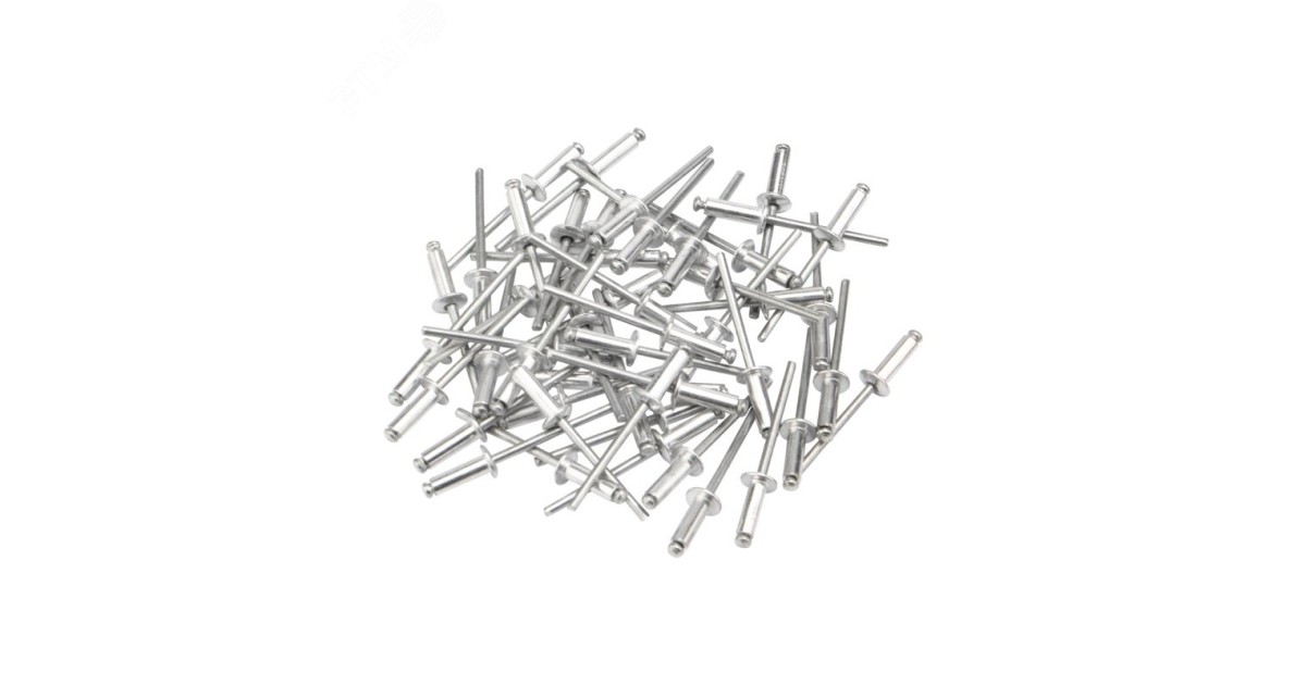 Купить Заклепки 4.8x8 мм (упак. - 50 шт.) 12-5362 Rexant оптом в Москве