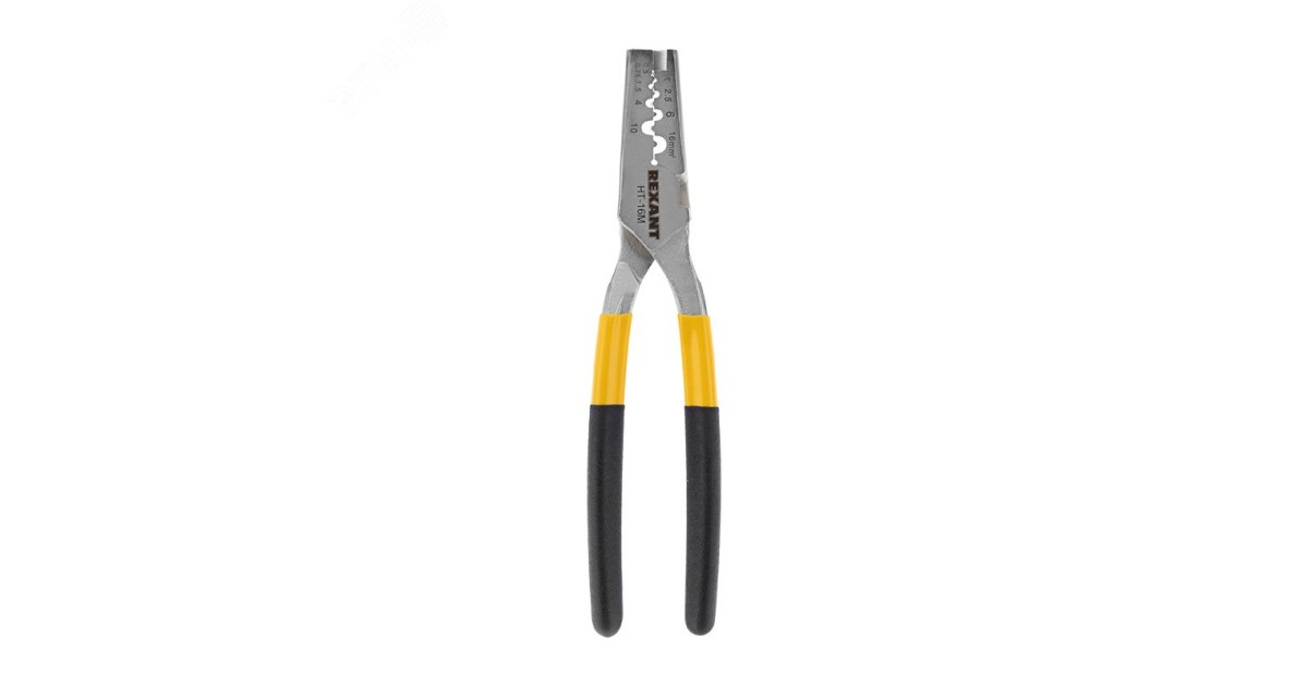 Купить Пресс-клещи для обжима втулочных наконечников 0.5-16кв.мм (HT-16M) 12-3208 Rexant оптом в Москве