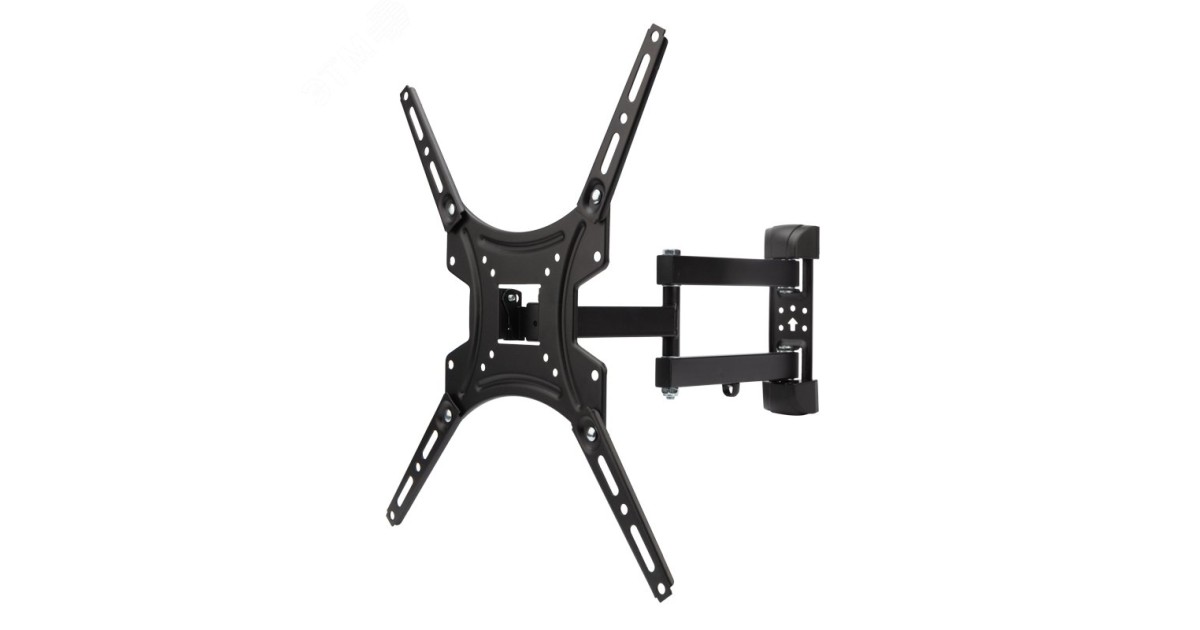 Купить Кронштейн для телевизора 17"- 55", наклонно-поворотный, 2 колена 38-0080 Rexant оптом в Москве