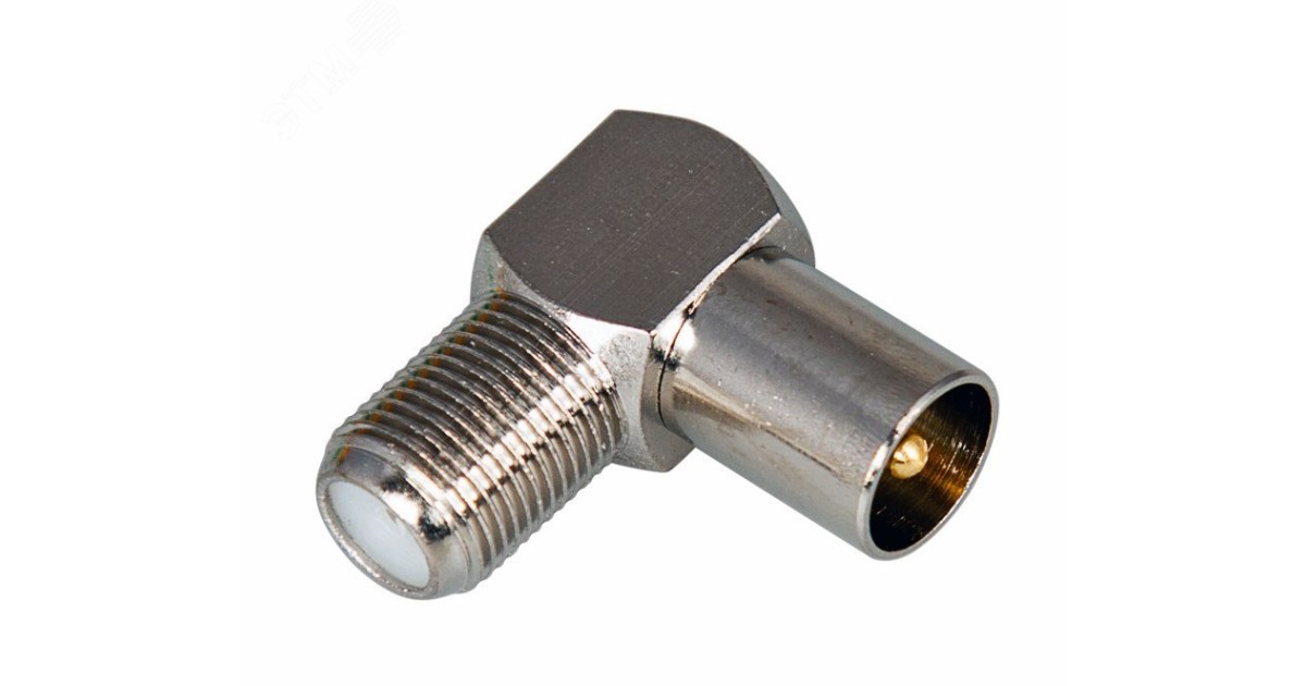 Купить Переход гнездо F-штекер TV угловой 05-4311 Rexant оптом в Москве