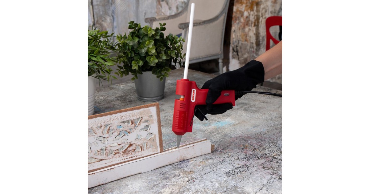 Купить Пистолет клеевой 15W, 7мм Rexant оптом в Москве