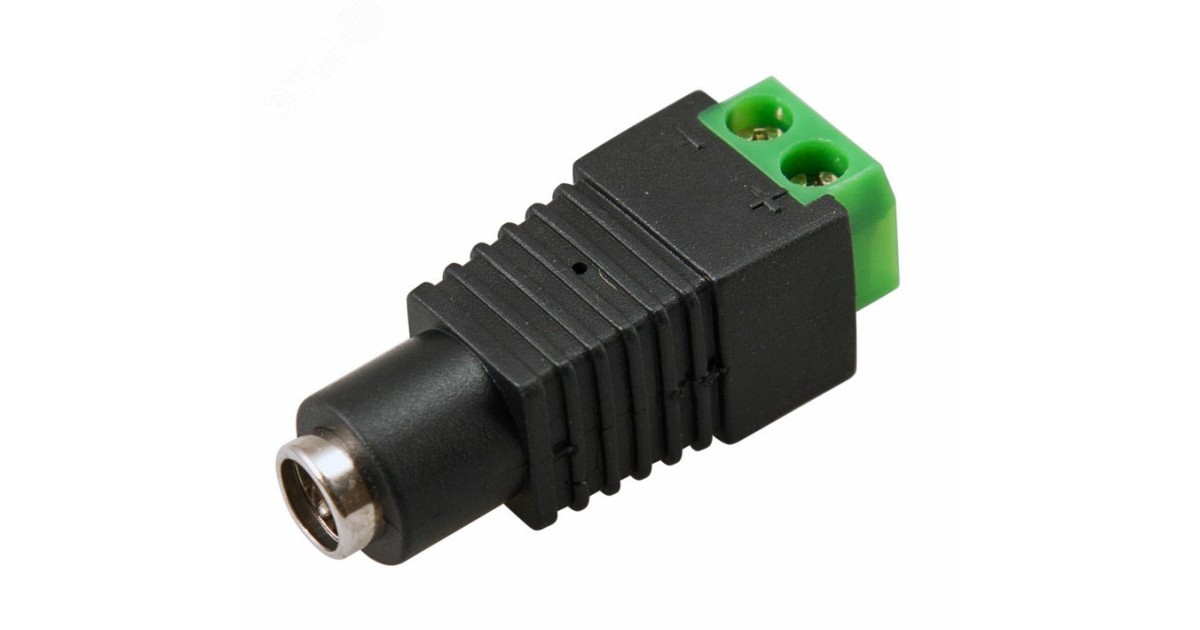 Купить Разъем питания DC гнездо 2,1х5,5 с клеммной колодкой 14-0315 Rexant оптом в Москве