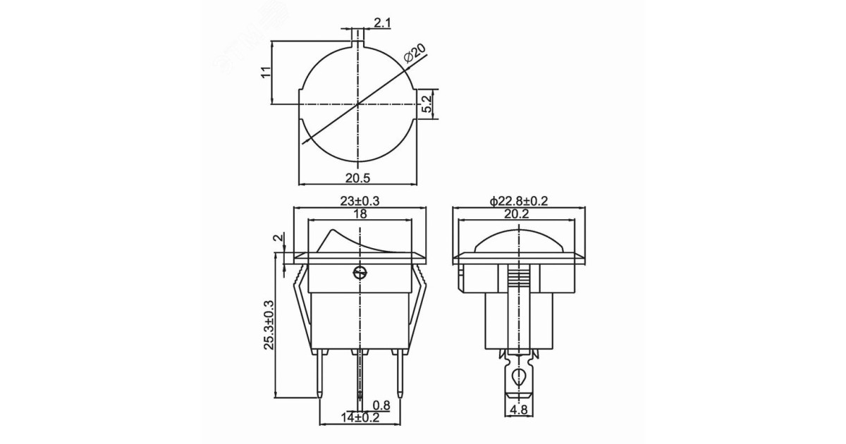 Купить RWB-214 красный Rexant оптом в Москве