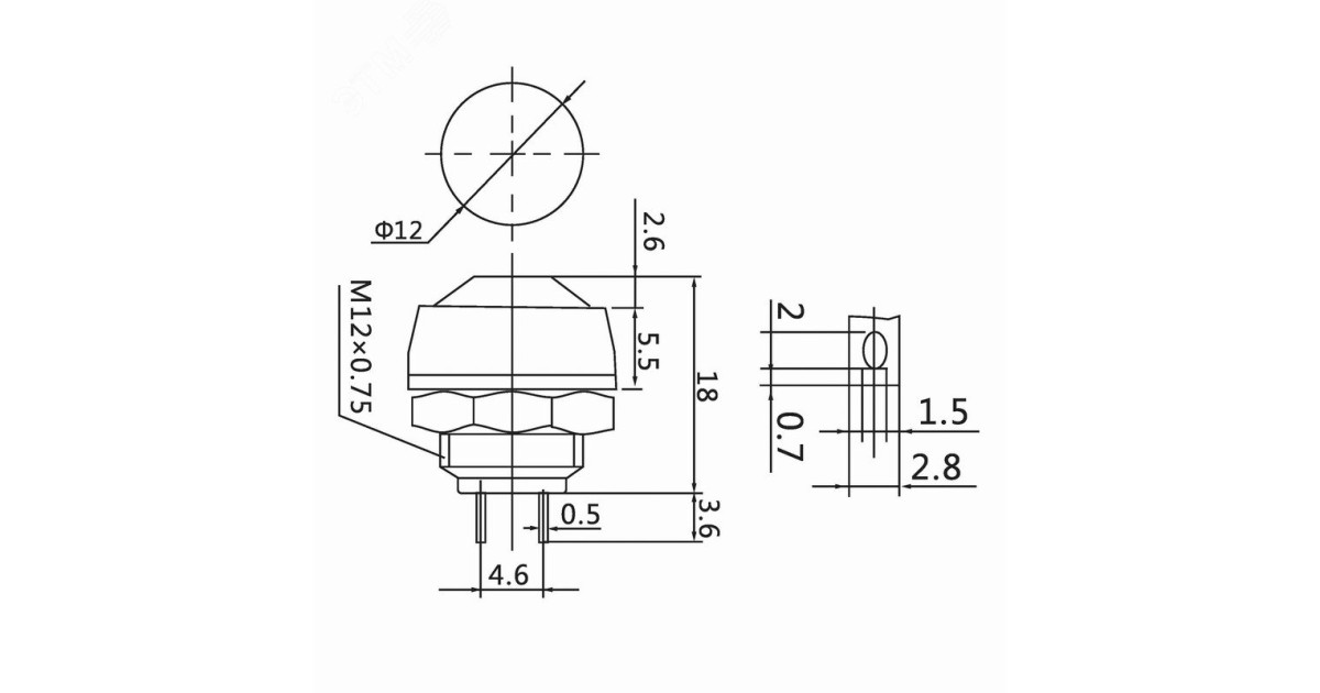 Купить PBS-33B желтый Rexant оптом в Москве