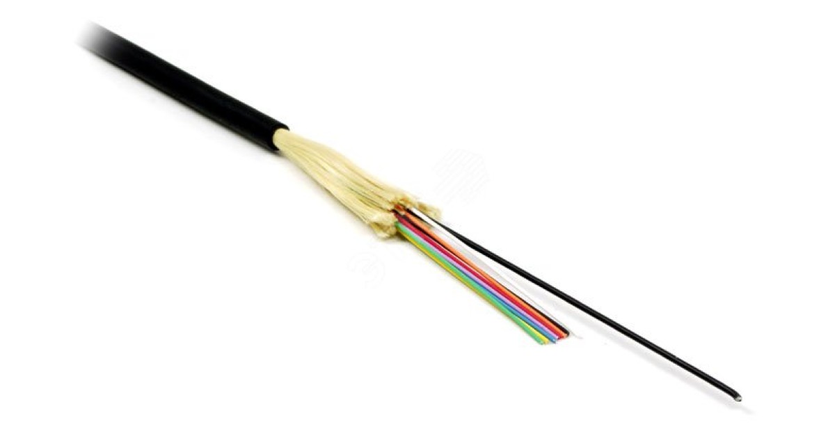 Купить Кабель FO-DT-IN/OUT-9S-8-LSZH-BK волоконно-оптический 9/125 (SMF-28 Ultra) одномод. 8 волокон плотное буф. покрытие (tight buffer) внутр./внешний LSZH IEC 60332-3 (-40град.C - +70град.C) черн. 377471 Hyperline оптом в Москве