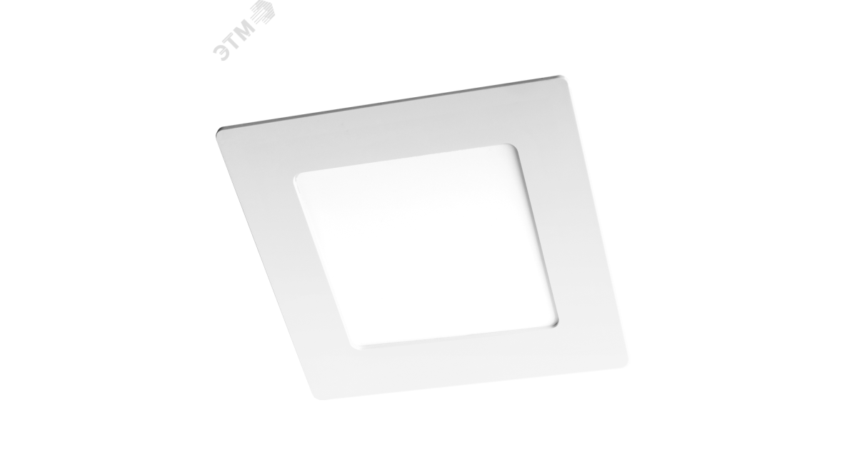 Купить Светильник светодиодный PPL-S WH 6Вт 6500К IP40 120мм ДВО встраив. ультратонкий квадрат 5008243A Jazzway оптом в Москве