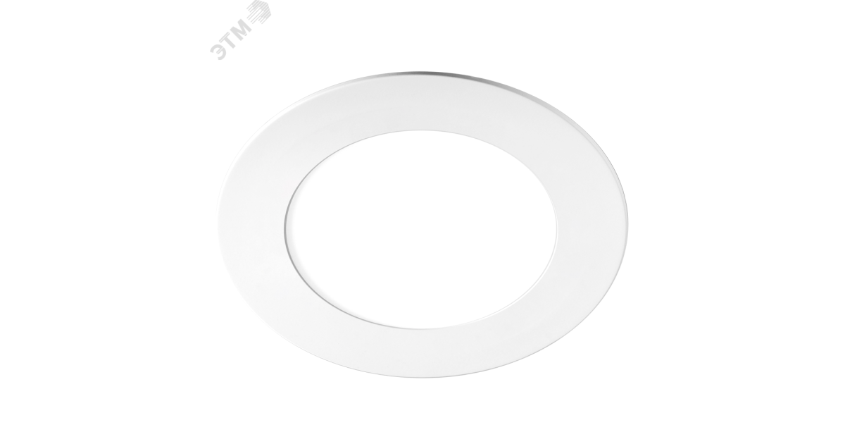 Купить Светильник светодиодный PPL-R WH 6Вт 6500К IP40 d120мм ДВО встраив. ультратонкий кругл. 5008489A Jazzway оптом в Москве