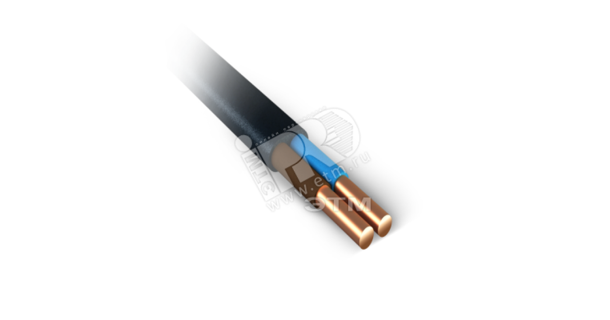 Купить Кабель силовой ВВГ-П нг(А) 2х1.5 ТРТС У0000000919 Металлист оптом в Москве