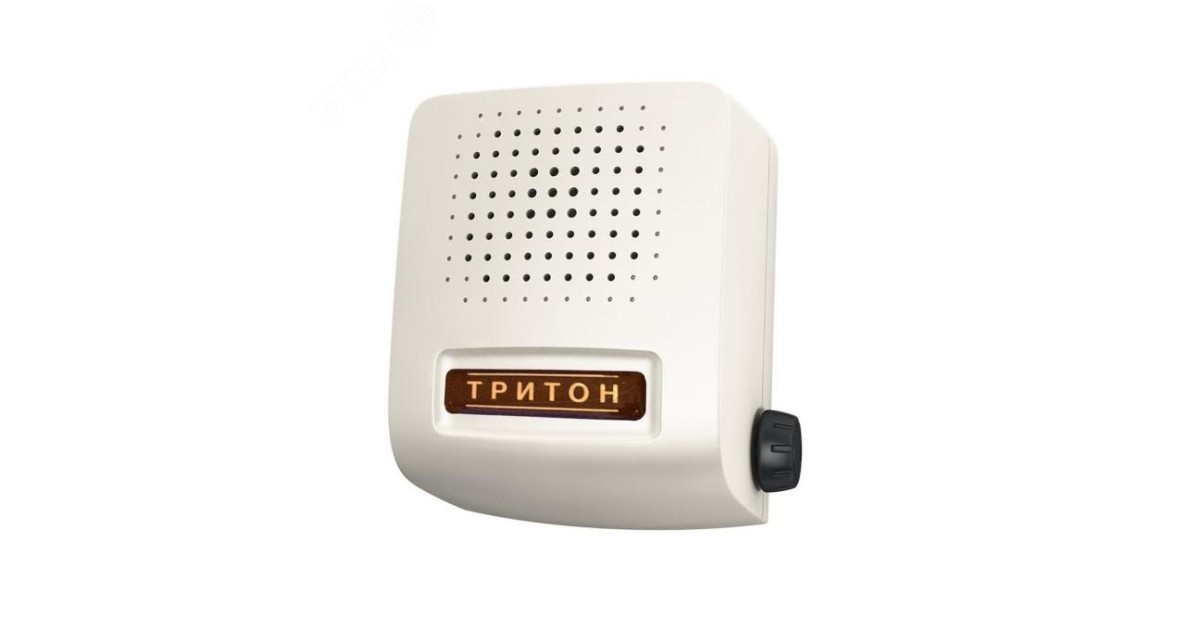 Купить Звонок Соло Электронный гонг с регулятором громкости 220В проводной без кнопки 00000000520 Тритон оптом в Москве