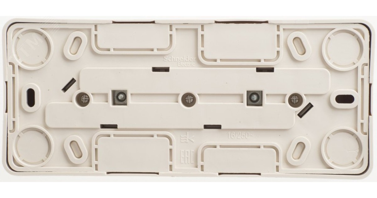 Купить Розетка 3-м ОП Этюд 16А IP20 250В с заземл. без защ. шторок крем. SE PA16-011K Systeme Electric оптом в Москве