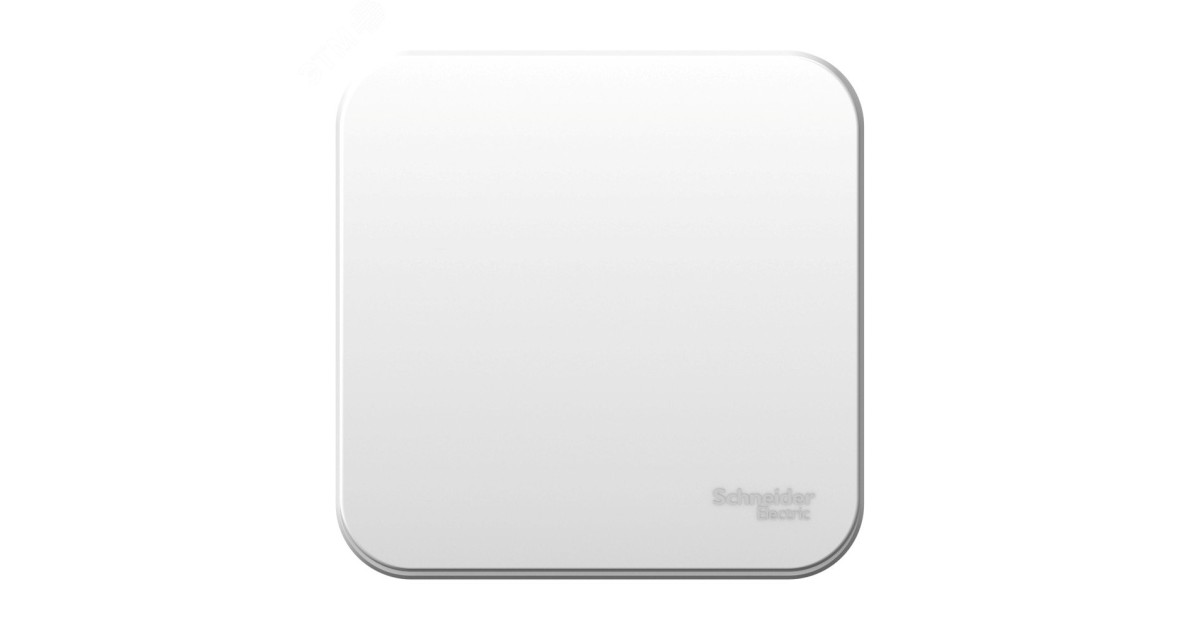 Купить Выключатель 1-кл. ОП Blanca 10А IP20 (сх. 1) 250В с металлич. пластиной бел. SE BLNVA101021 Systeme Electric оптом в Москве