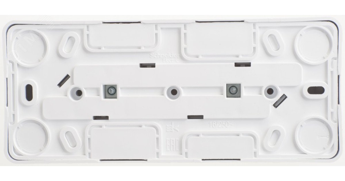 Купить Розетка 3-м ОП Этюд 16А IP20 250В без заземл. без защ. шторок бел. SE PA16-009B Systeme Electric оптом в Москве