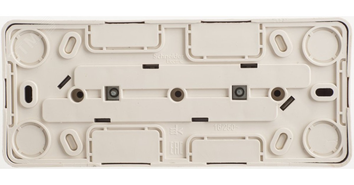 Купить Розетка 3-м ОП Этюд 16А IP20 250В без заземл. без защ. шторок сосна SE PA16-009D Systeme Electric оптом в Москве