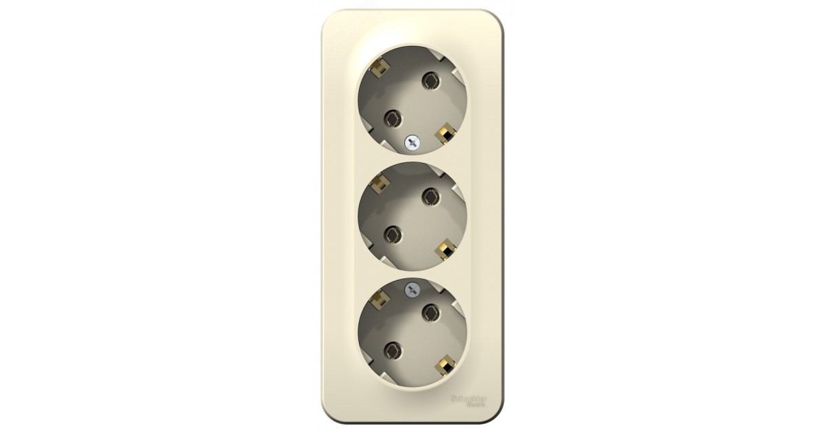 Купить BLANCA О/У РОЗЕТКА 3-я с заземлением без штор. ИЗОЛ.ПЛ 16А, 250В, МОЛОЧНЫЙ C2 BLNRA010312 Systeme Electric оптом в Москве