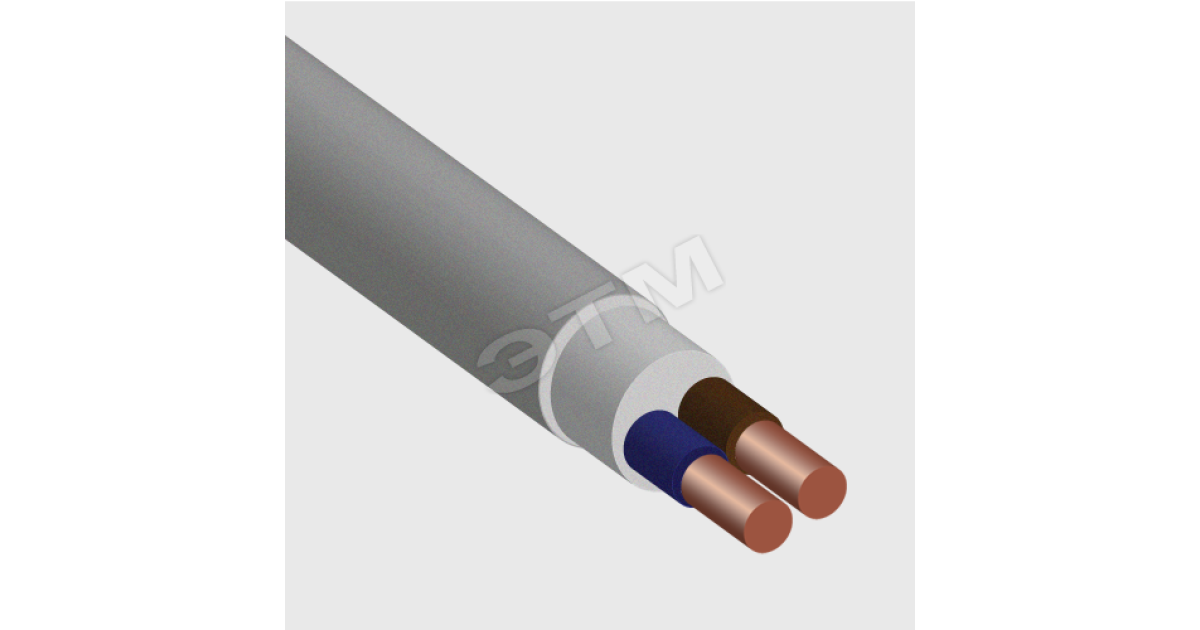 Купить Кабель силовой NYM-O 2х1.5 ТРТС 77055000752 Элпрокабель оптом в Москве