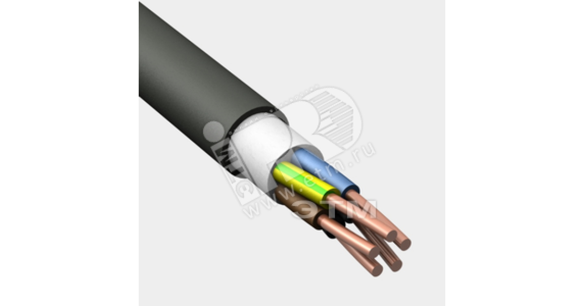 Купить Кабель силовой ВВГнг(А)-LSLTx 5х1.5-0.66 круглый 77055000899 Элпрокабель оптом в Москве