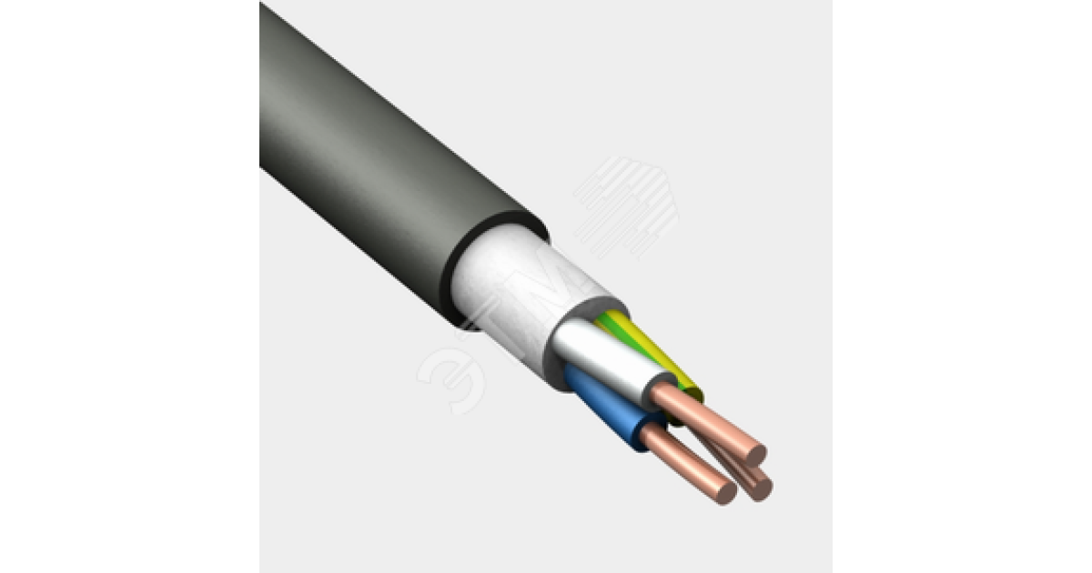 Купить Кабель силовой ППГнг(А)-HF 3х2,5 -0.66 круглый  барабан  ТРТС 77055000938 Элпрокабель оптом в Москве