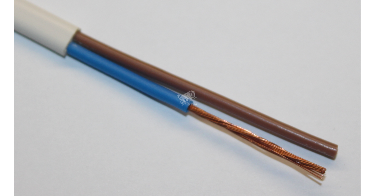 Купить Провод силовой  ШВВП 2х0.75белый  ТРТС 77055001276 Элпрокабель оптом в Москве