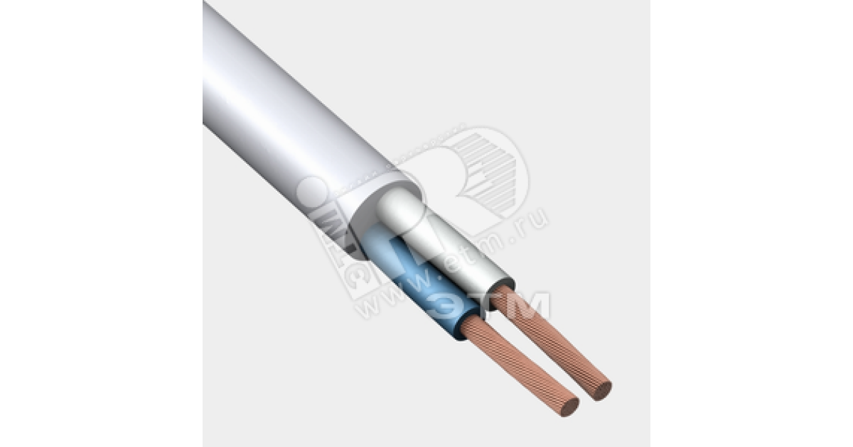 Купить Провод ПВС 2х1.5 ТРТС 77055000679 Элпрокабель оптом в Москве