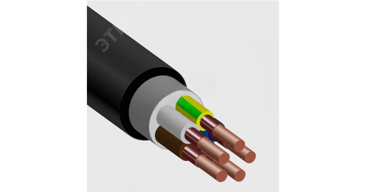 Купить Кабель ВВГнг(А)-LS 5х10 ОК (N PE) 0.66кВ (м) TR3204 Радиус оптом в Москве