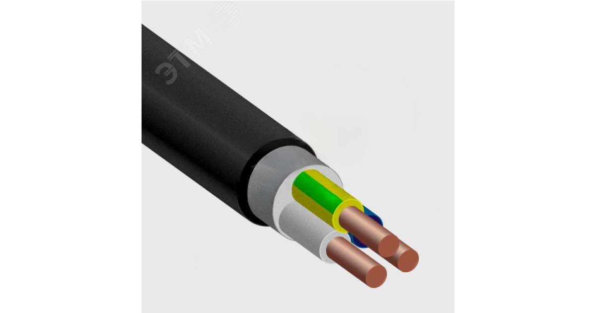 Купить Кабель ВВГнг(А)-LS 3х4 ОК (N PE) 0.66кВ (м) TR4123 Радиус оптом в Москве