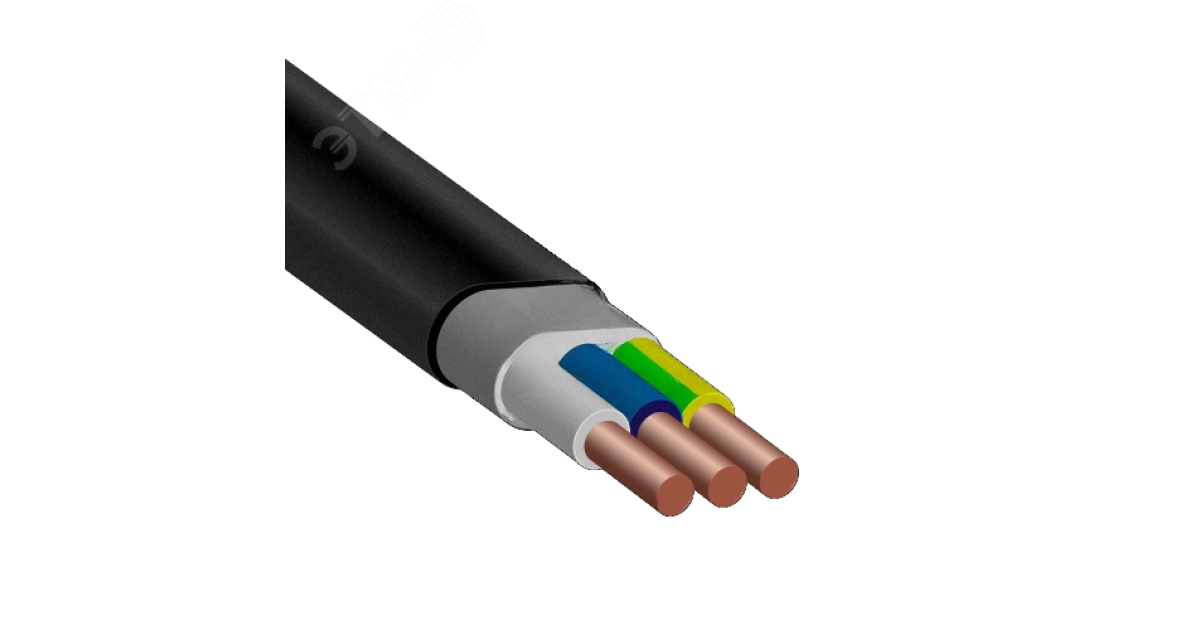 Купить Кабель ВВГ-Пнг(А)-LS 3х1.5 ОК (N PE) 0.66кВ (уп.100м) TR3112 Радиус оптом в Москве
