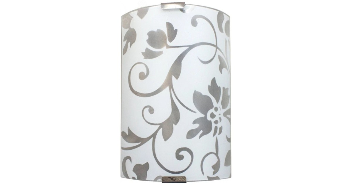 Купить Светильник НББ-21-60 М21 Эрика 150х220 матовый белый/клипсы штамп металлик индивидуальная упаковка 1005205673 Элетех оптом в Москве