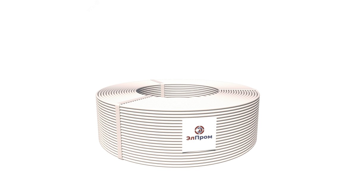 Купить Провод ПуВ нг(А)LS 1х2.5 белый (бухта) БП-00005022 ЭЛПРОМ оптом в Москве