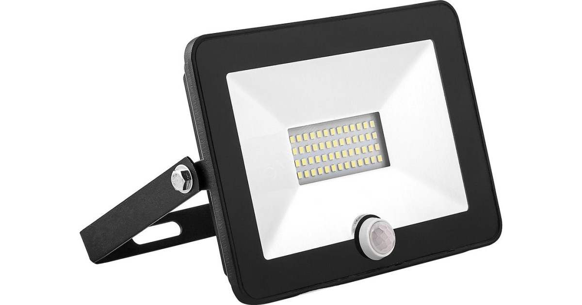 Купить Прожектор светодиодный ДО-20w с ИК датчиком 6400K 1800Лм IP65/IP44 29522 Feron оптом в Москве