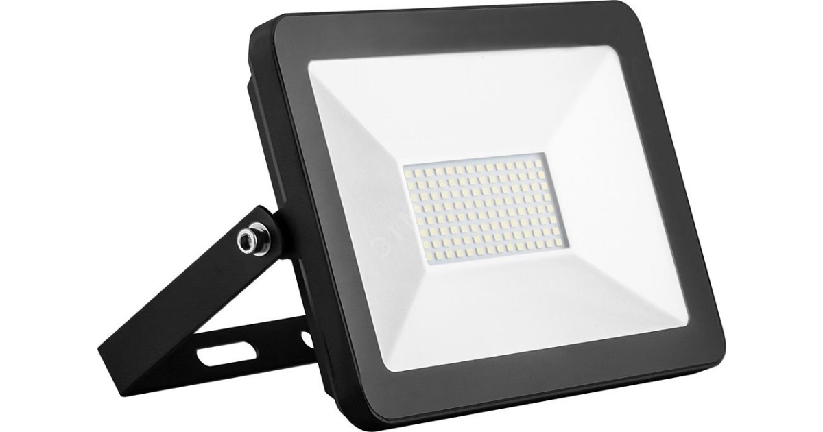 Купить Прожектор светодиодный ДО-50w 6400К 4500Лм IP65 черный 55066 Feron оптом в Москве