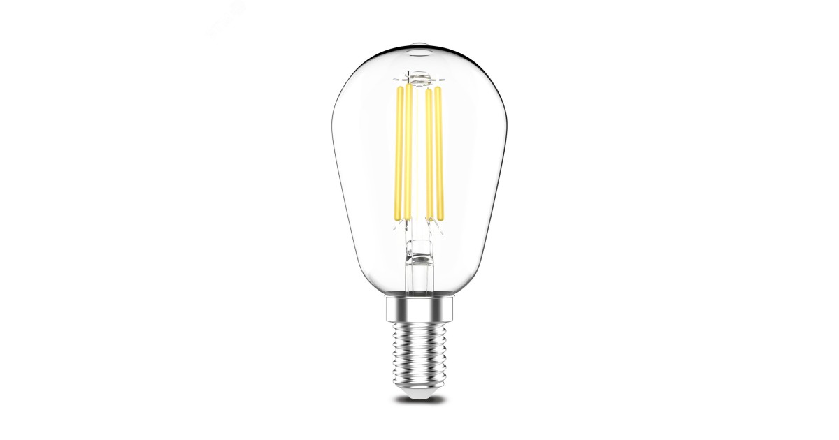 Купить Лампа Basic Filament ST45 4,5W 470lm 2700К Е14 LED 1/10/50 1141115 Gauss оптом в Москве
