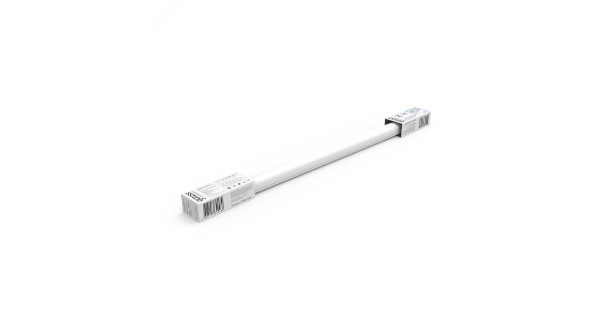 Купить Св-к светодиодный IP65 590*40*30мм 18Вт 1320lm 6500К линейн. мат. 1/20 143424318 Gauss оптом в Москве