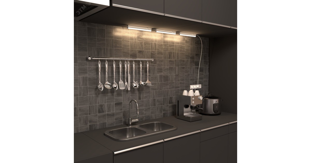 Купить Светильник TL Elementary линейный 5W 400lm 4000K IP20 310х22х33 LED 1/25 TL001 Gauss оптом в Москве